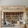 Vintage Bar Shelf Wall Mural 5