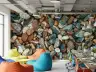 Realistic Pebble Stone Wall Mural 5