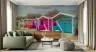Colorful Beach Huts Wall Mural 4