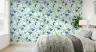 Blueberry Botanical Watercolor Wallpaper 2
