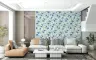 Blueberry Botanical Watercolor Wallpaper 5