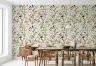 Forest Berry Patch Watercolor Botanical Wallpaper 2