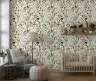 Forest Berry Patch Watercolor Botanical Wallpaper 3