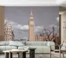 Big Ben London Cityscape Wall Mural 1