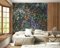 Enchanted Garden Floral Wallpaper