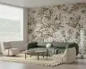 Botanical Bird and Branch Wall Mural 2