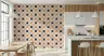 Geometric Square Pattern Wallpaper 2