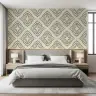 Geometric Dot Patterned Wall Mural 1