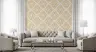 Geometric Dot Wallpaper in Sand 3