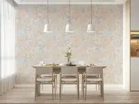 Pastel Floral Garden Wallpaper