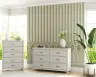Floral Stripe Border Wallpaper 4
