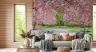 Pink Cherry Blossom Garden Wall Mural 3