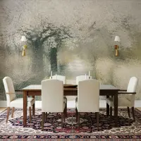 Enchanting Blossom Path Wall Mural