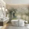 Enchanting Blossom Path Wall Mural 1