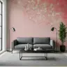 Pink Agate Slice Wall Mural 3