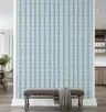 Pastel Floral Stripe Wallpaper 1