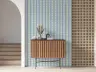 Pastel Floral Stripe Wallpaper 5