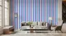Blue and Purple Vertical Stripe Wallpaper 4