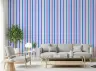 Blue and Purple Vertical Stripe Wallpaper 5