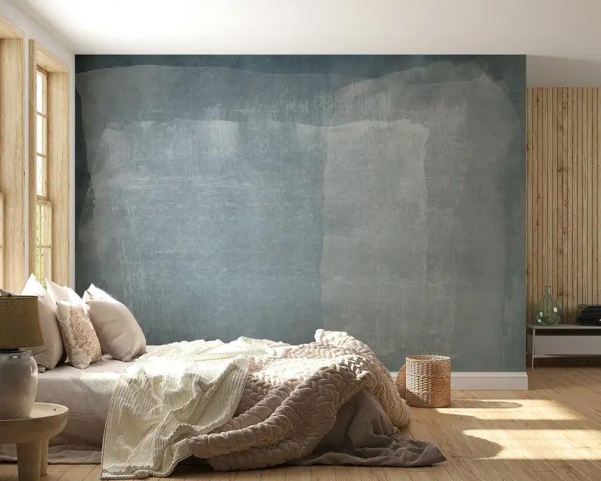Blue Wash Texture Wall Mural - 2583409