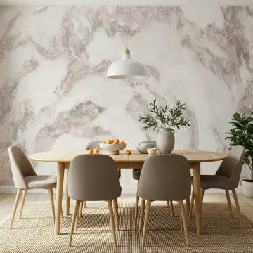 Pink Marble Vein Wall Mural