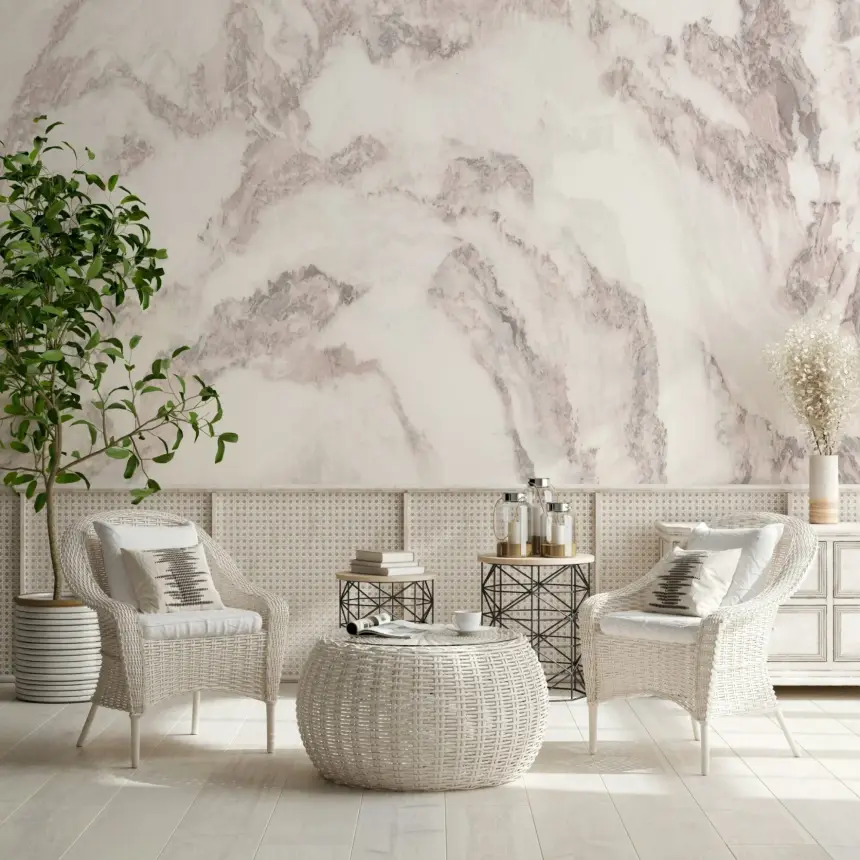 Blush Stone Texture Wall Mural - 2579021