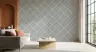 Grey Dotted Diamond Geometric Wallpaper 2