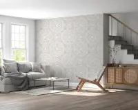 Geometric Mandala Pattern Wallpaper