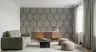 Geometric Hexagon Pattern Wallpaper 4