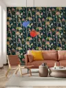Exotic Birds and Floral Wallpaper 2