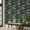 Exotic Birds and Floral Wallpaper 1