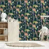 Exotic Birds and Floral Wallpaper 5