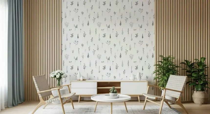Botanical Sketch Wallpaper -3005897