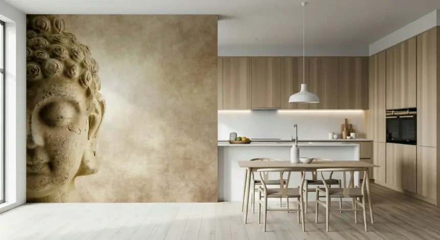 Buddha's Grace Wall Mural