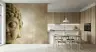 Spiritual Buddha Sculpture Wall Mural in Earthy Tones 1