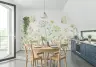 Serene Watercolor Butterflies and Wildflowers Wall Mural 4
