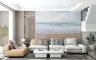 Tranquil Beach Waves and Sandy Shore Wall Mural 4
