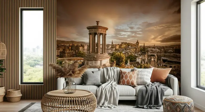 Calton Hill Wall Mural
