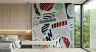 Modern Abstract Collage Wall Mural 4