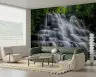 Cascading Forest Waterfall Scenic Wall Mural 2