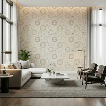 Whimsical Sun Moon Constellation Wallpaper