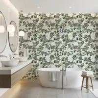 Elegant Cherry Blossom Botanical Wallpaper