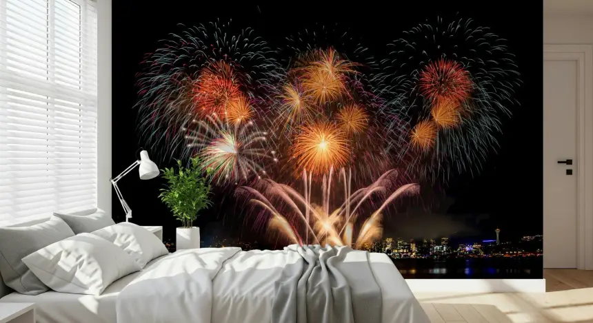 City Light Sparkle Wall Mural -2305733