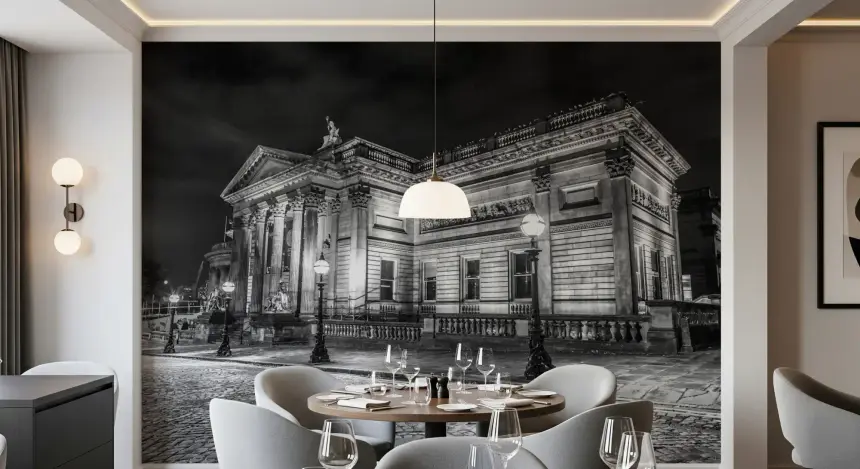 Classical Nightscape Wall Mural