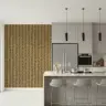 Retro Botanical Leaf Stripe Wallpaper 1