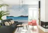 Serene Coastal Seascape Wall Mural 2