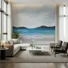 Serene Coastal Seascape Wall Mural 5