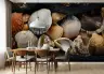Coastal Seashells and Fishing Net Wall Mural 3