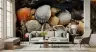 Coastal Seashells and Fishing Net Wall Mural 1