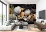Coastal Seashells and Fishing Net Wall Mural 5